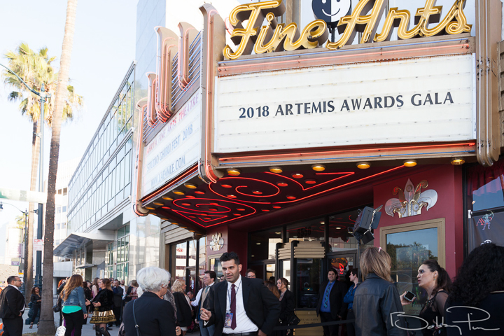 The Artemis Women In Action Awards Gala Marquee (Photo: Bobby Pin)