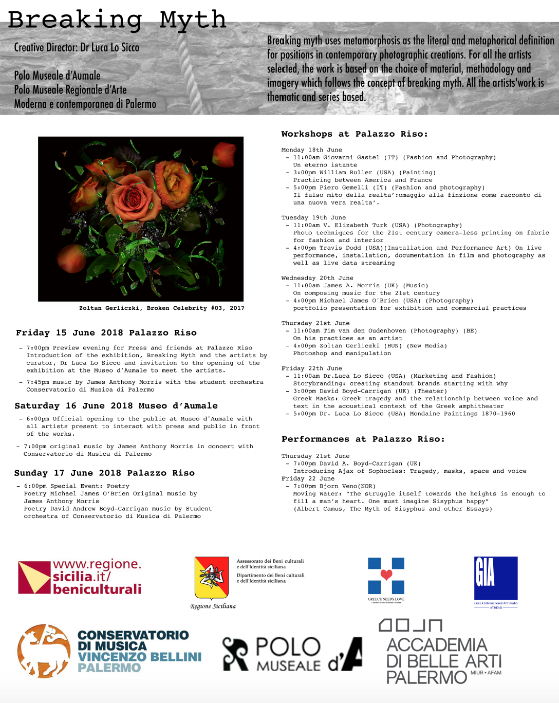 Breaking Myth week program