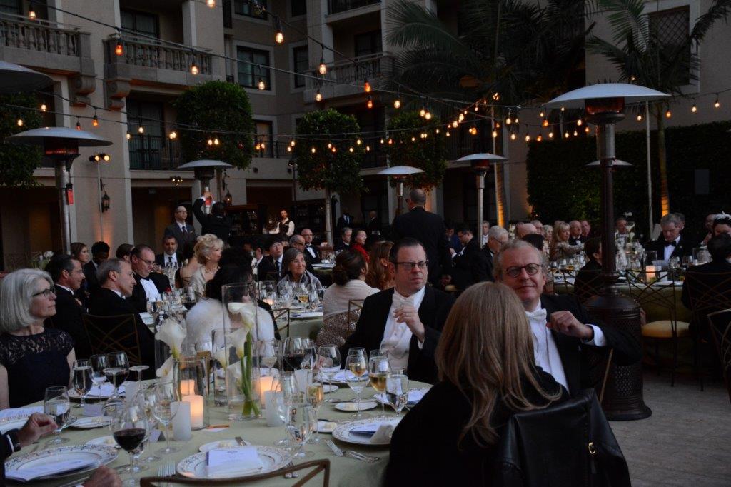 Notte di Savoia Gala Benefit Dinner on the Terrace of the Beverly Hills Montage Resort
