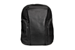 Pro Backpack — black full-grain leather accent panel