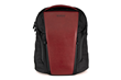 Pro Backpack — with luxurious crimson leather panel