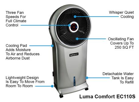 luma air cooler