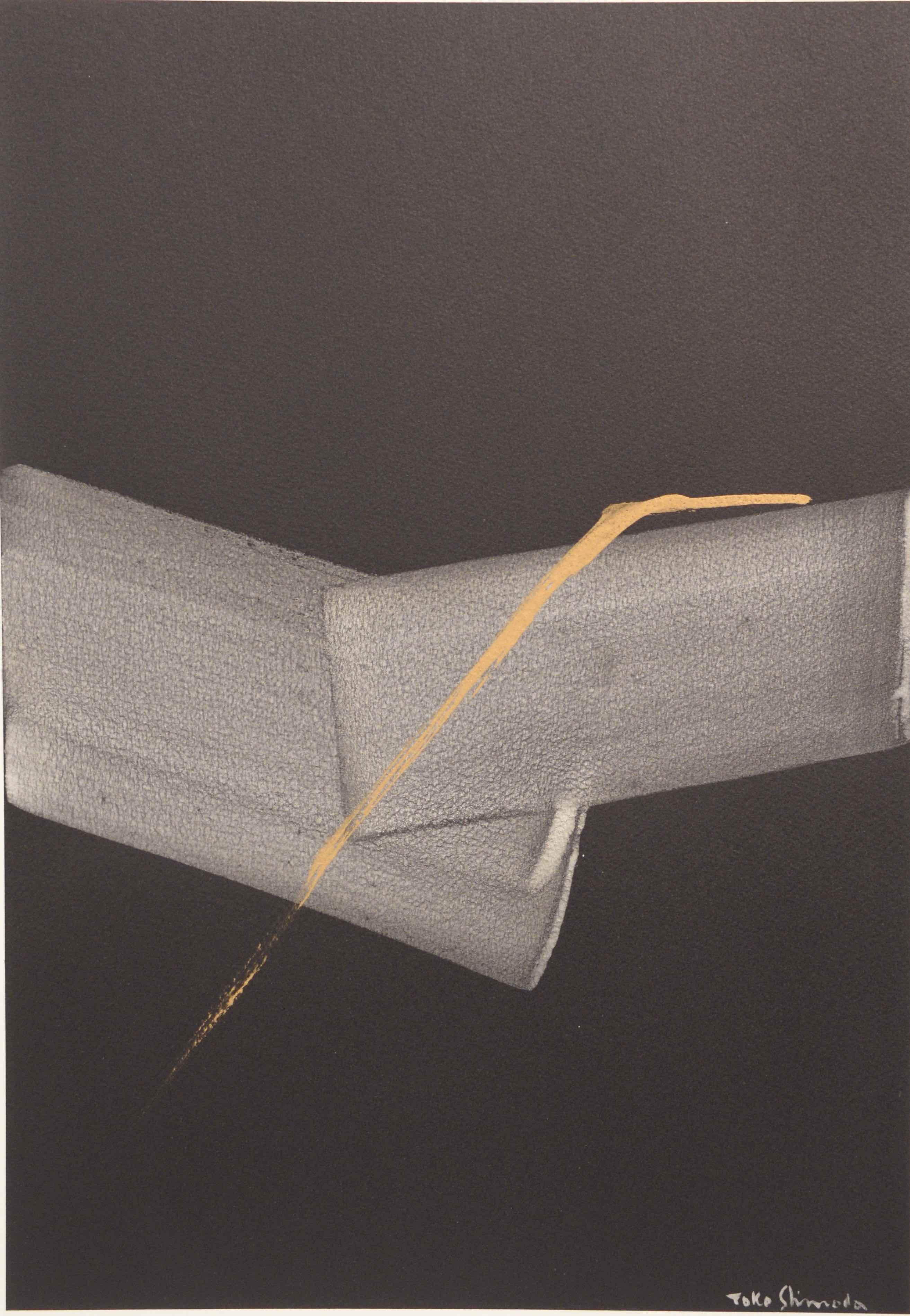 Toko Shinoda (b. 1913) mixed media on paper, estimated at $3,000-6,000.
