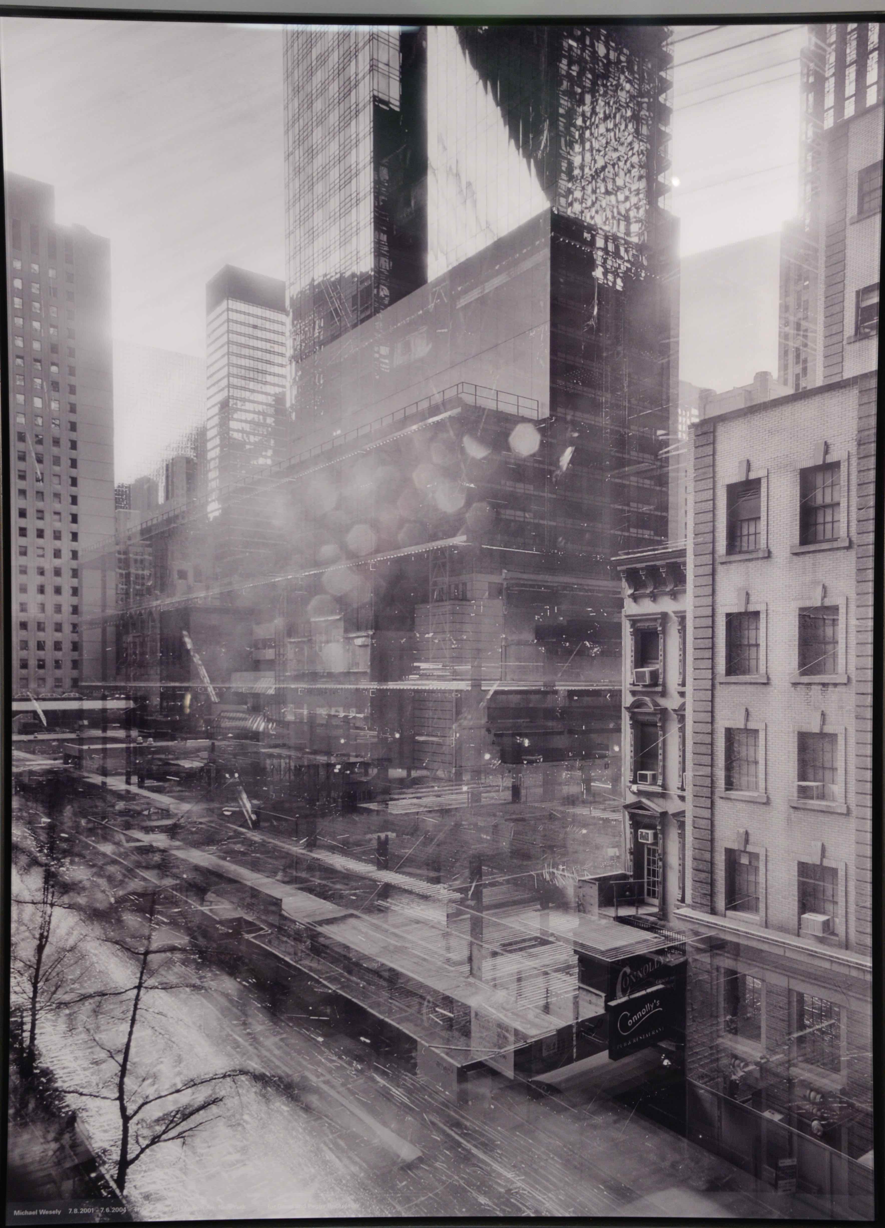 Michael Wesely (b. 1963), photo of MoMA under construction, estimated at $4,000-8,000.