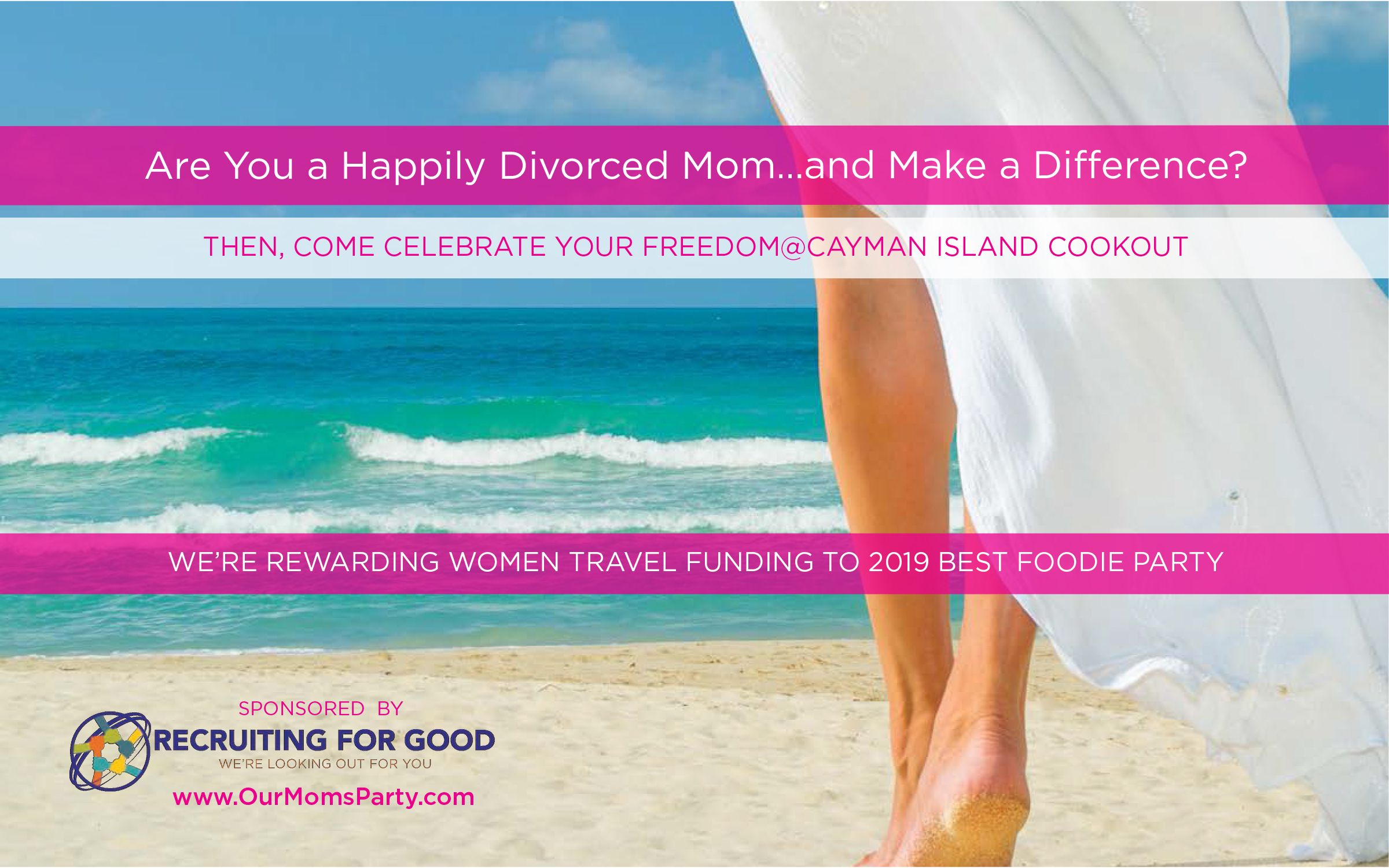 Happily Divorced Moms Party@Cayman Island Cookout