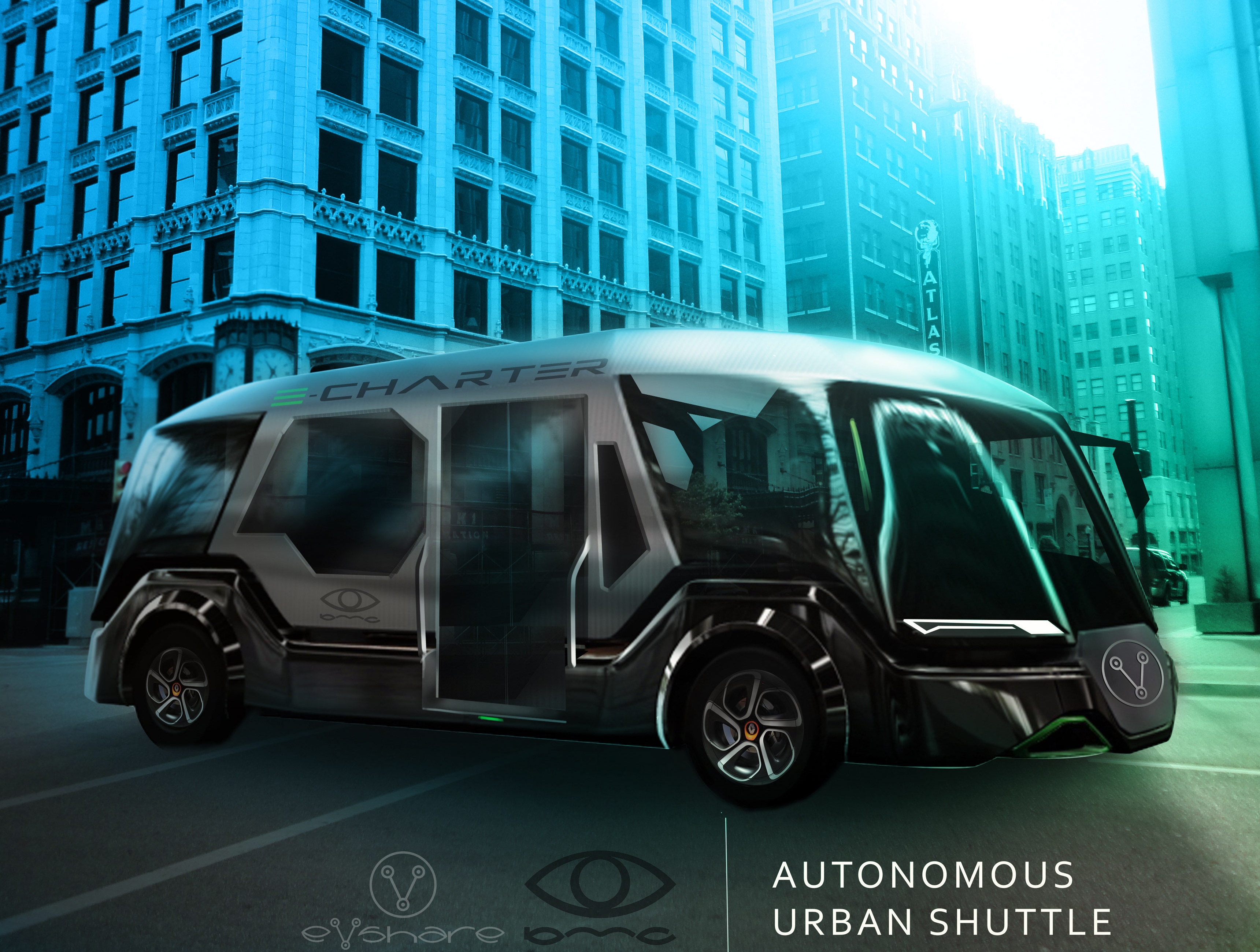 The EVShare green, clean autonomous urban shuttle is made possible with RSK Bitcoin Smart Contracts