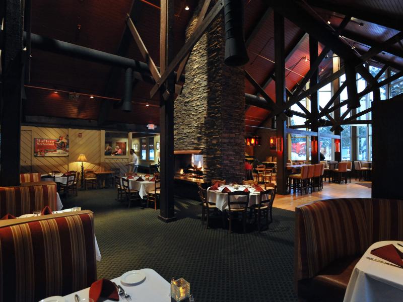 Rafters at the Sierra Nevada Resort & Spa in Mammoth Lakes shares an award-winning wine program with Jimmy’s Taverna, both under the guidance of Wine Director Chip Ermish.