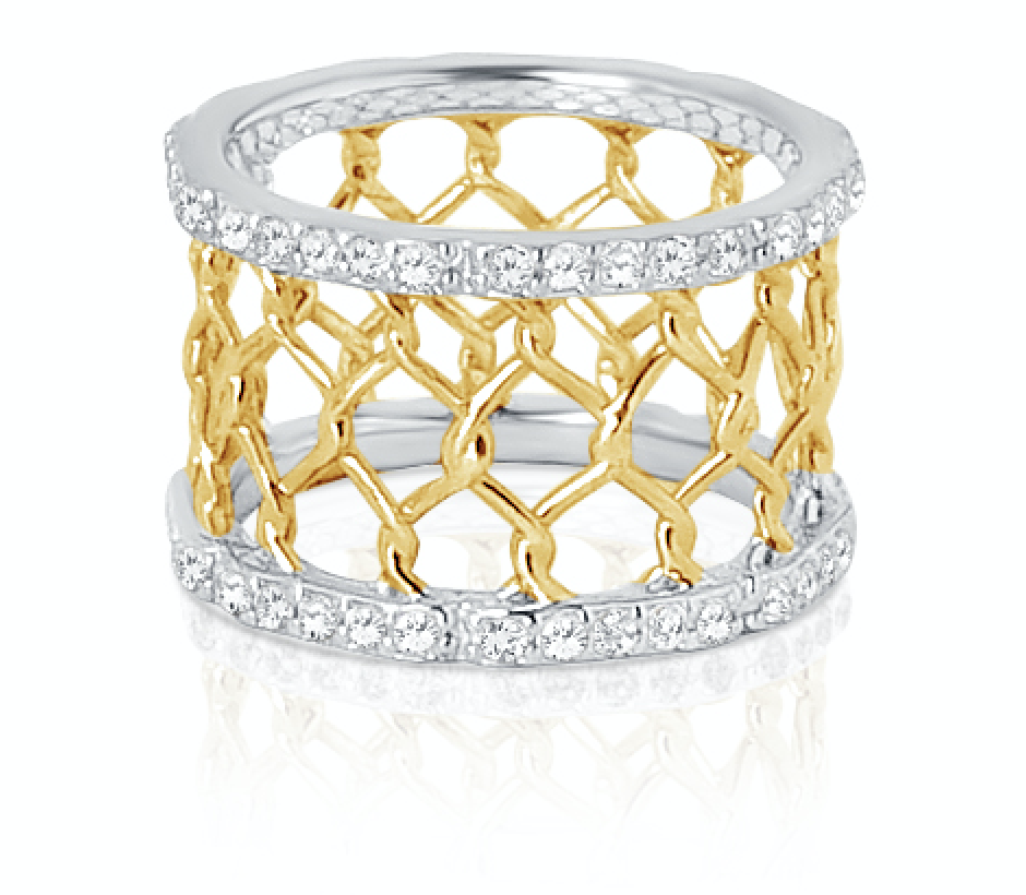 Catena Statement Ring by Brookland Jewelry