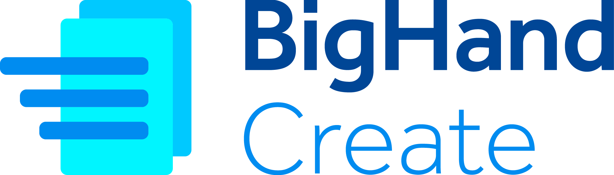 BigHand Create Template Management