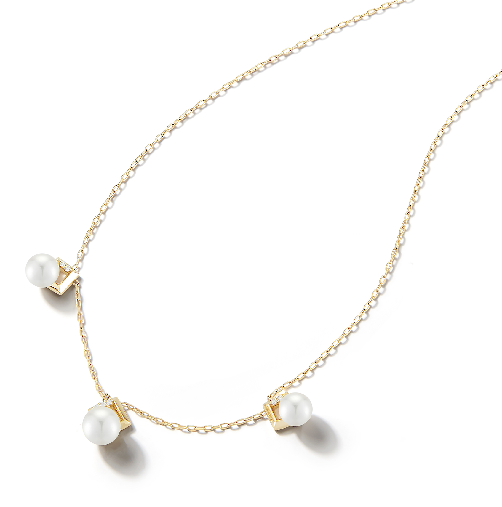 Kharis III Pearl Necklace by Valani Atelier