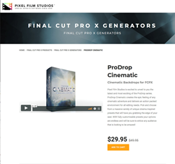 ProDrop Cinematic - FCPX Tools - Pixel Film Studios