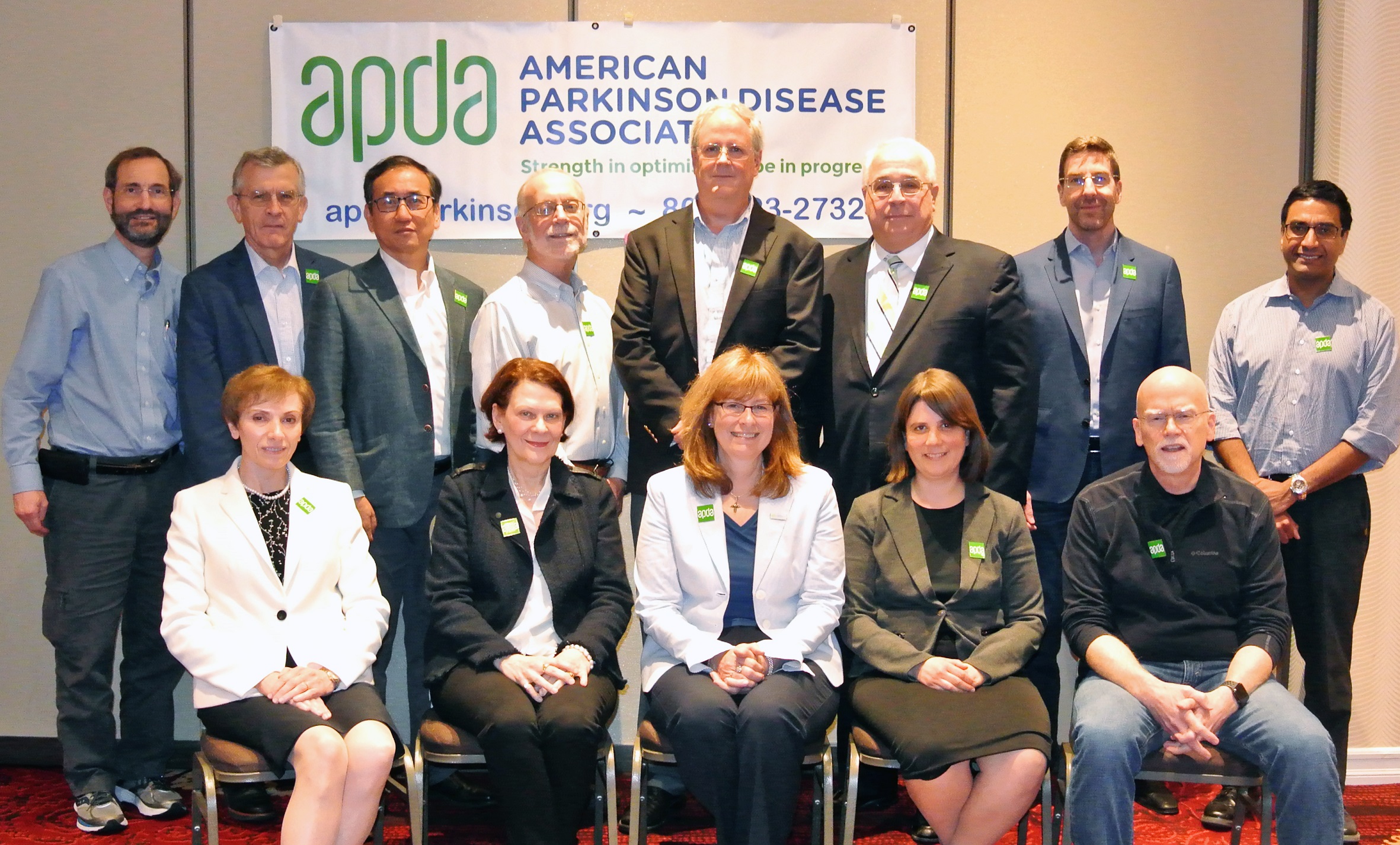 APDA Scientific Advisory Board Members at May 2018 Meeting (consult press release for full listing of names)