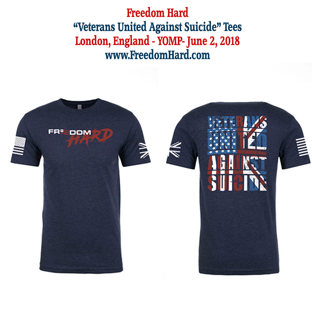 Veterans United Against Suicide T-shirts