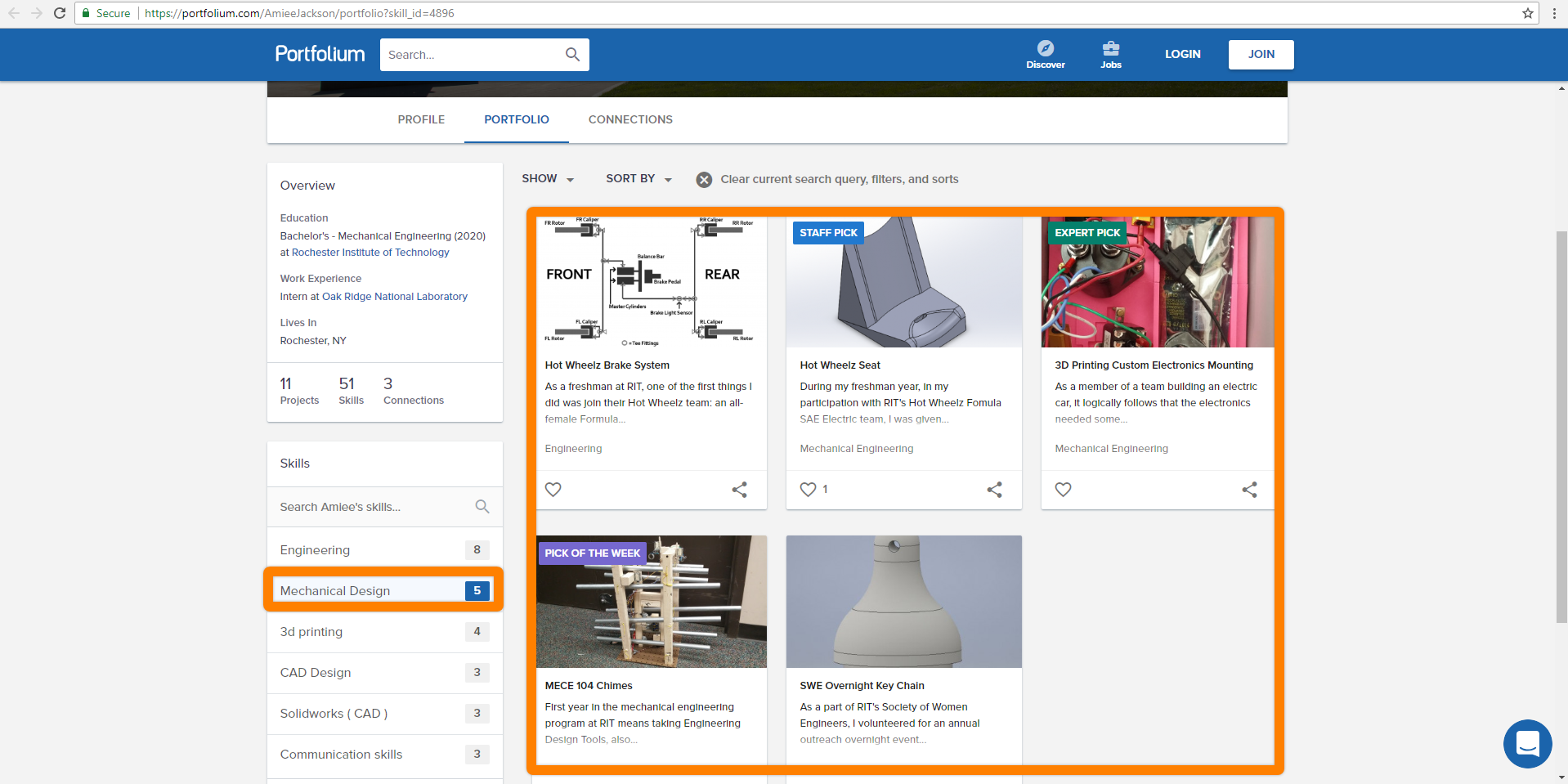 Hard Skills Demonstrated