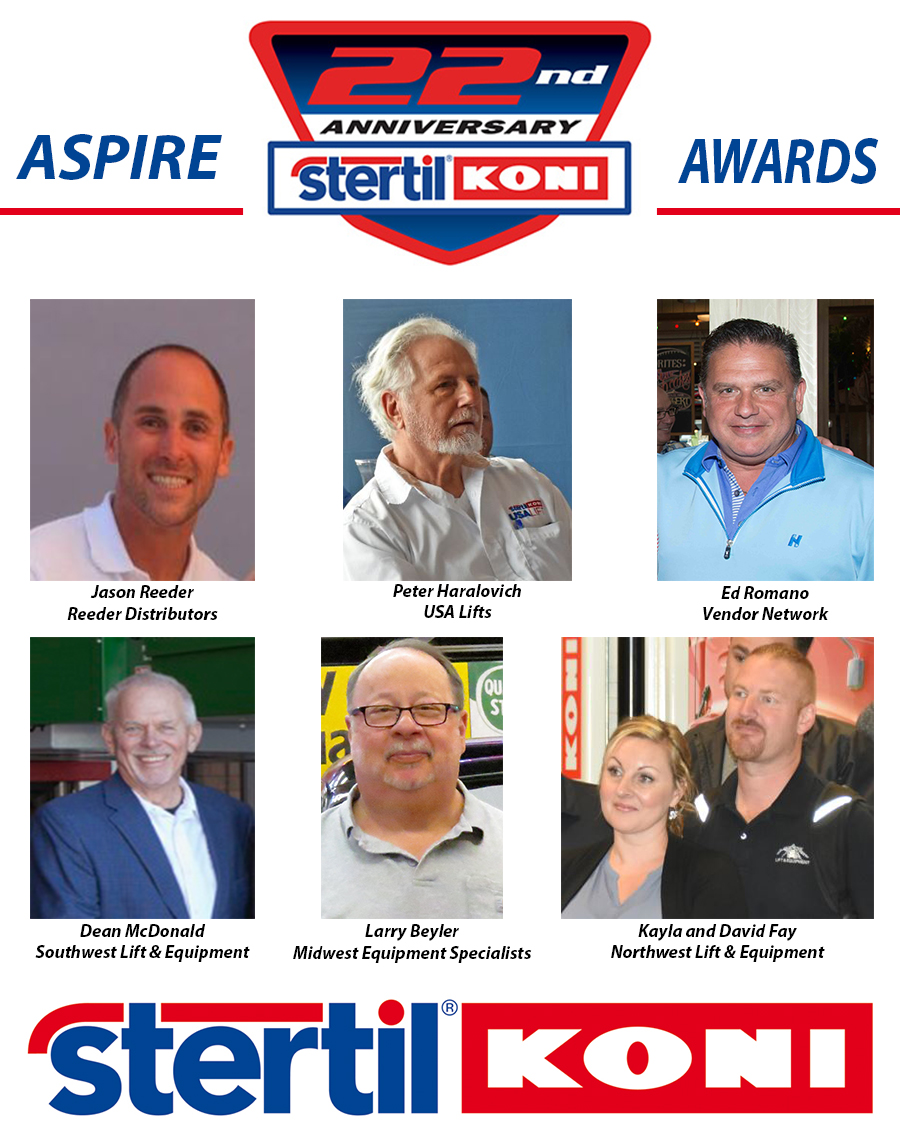 Stertil-Koni Honors the 2018 Aspire Award Winners