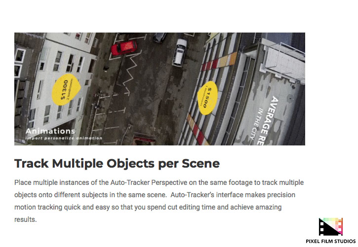 Pixel Film Studios - FCPX Auto Tracker Perspective - FCPX Plugins