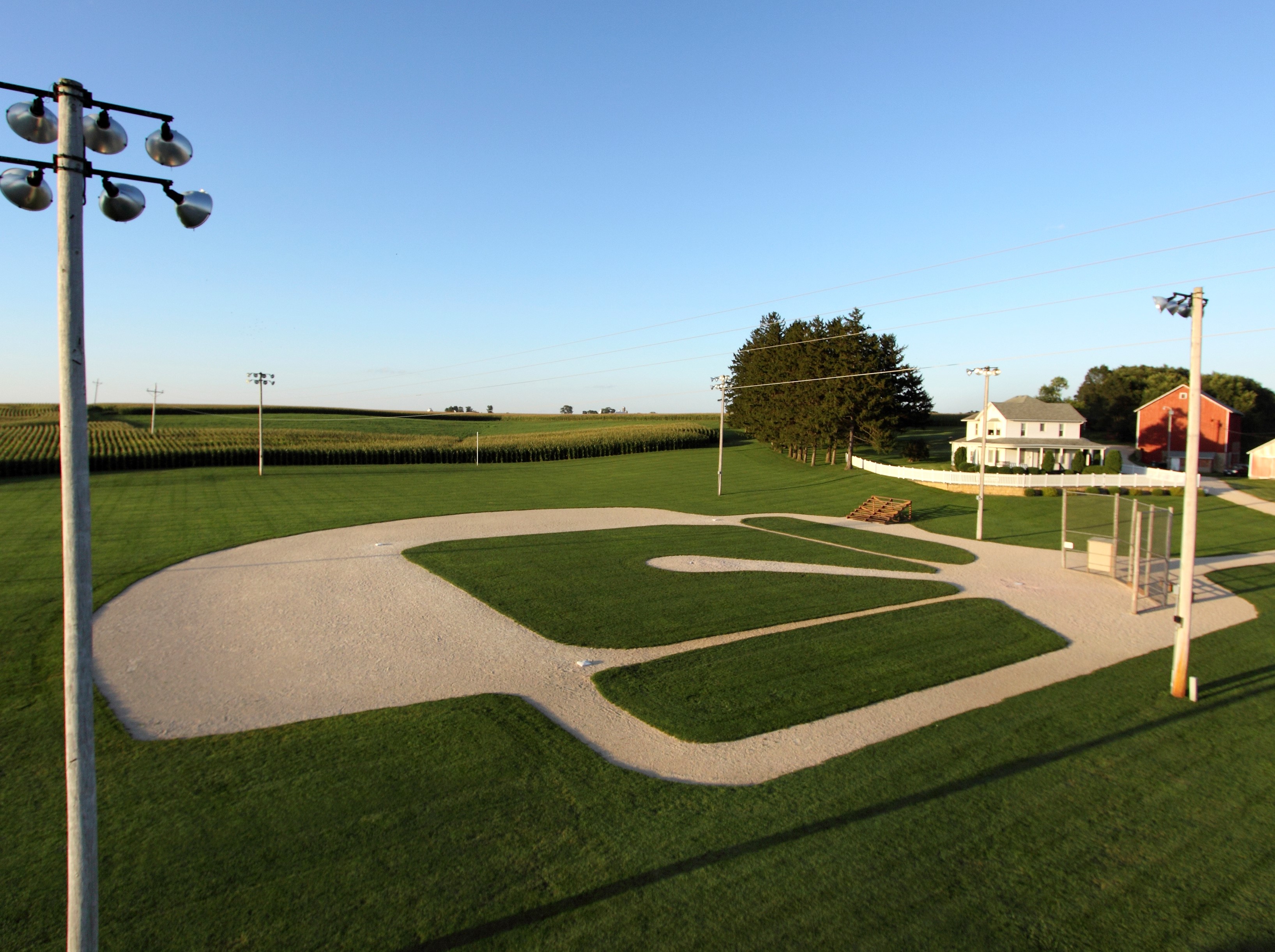 Open 365 days a year, it's the site of the largest pick-up baseball game in the world