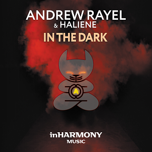 ANDREW RAYEL & Haliene, "In The Dark" - cover art