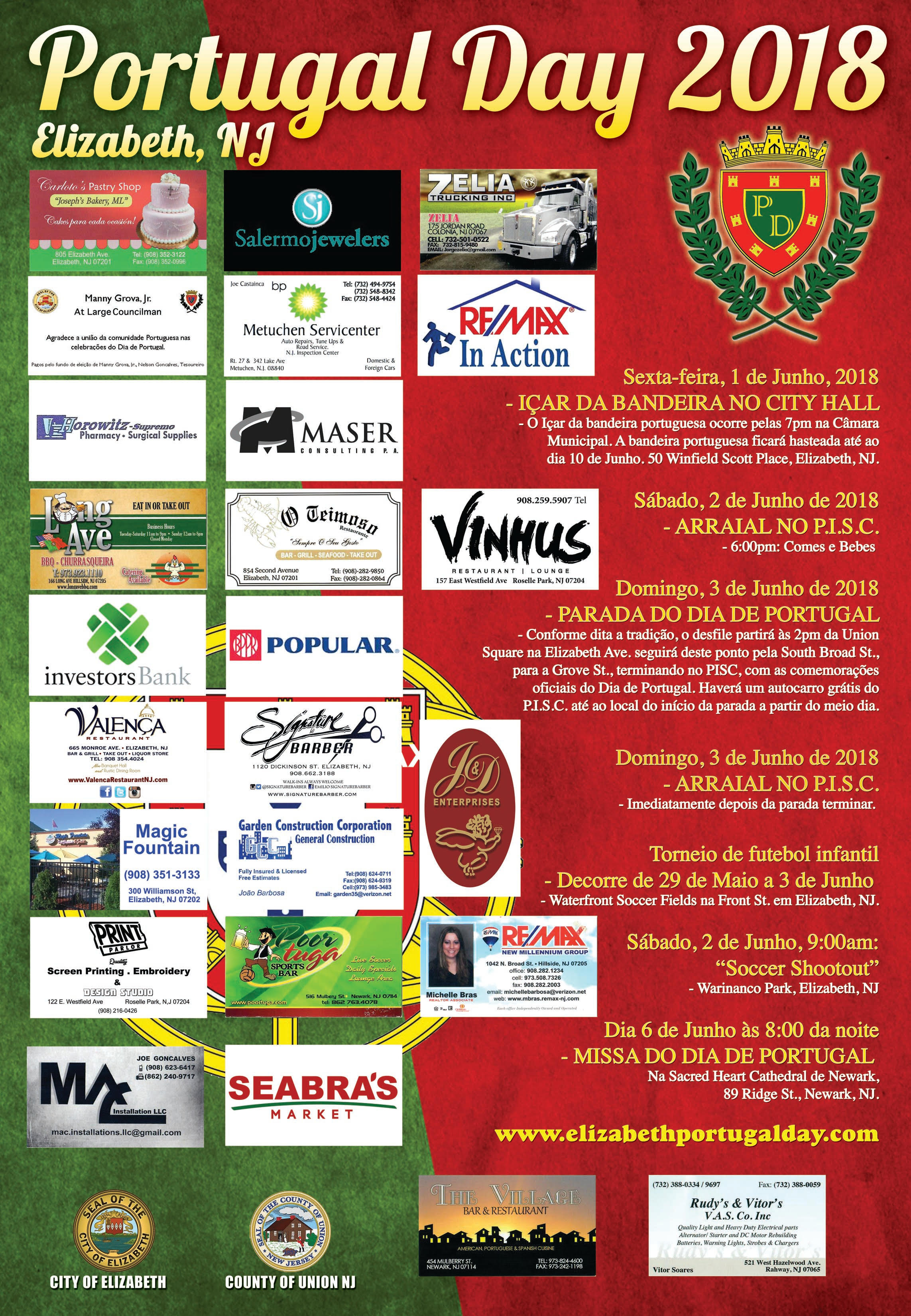 Event Listing & Participating Sponsors