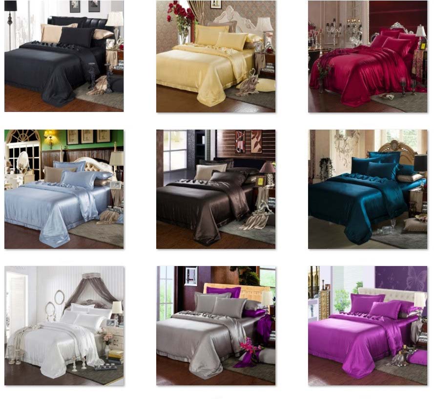 19 Momme Silk Sheets In Different Colors
