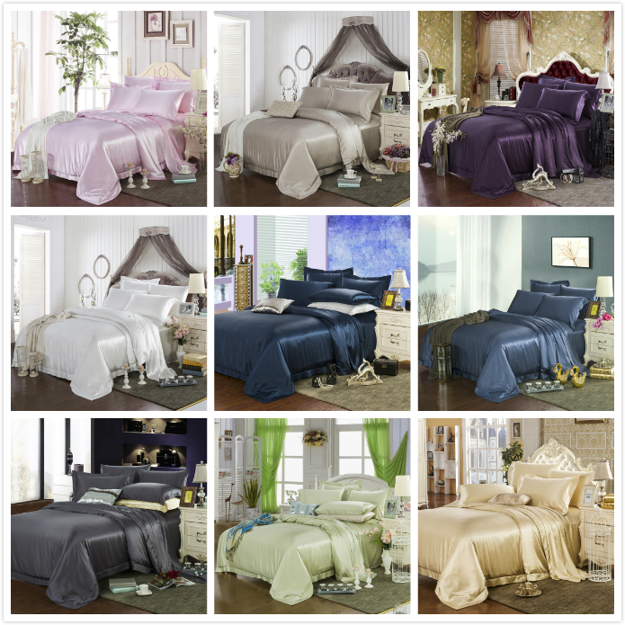 22 Momme Silk Sheets In Different Colors