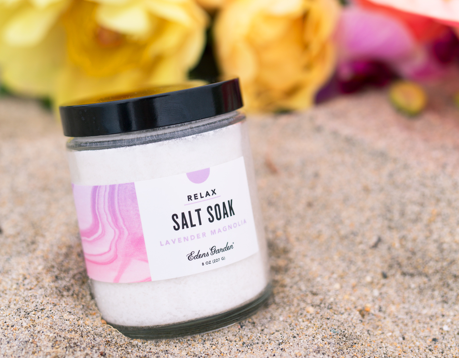 Relax Salt Soak for the bath - Lavender Magnolia