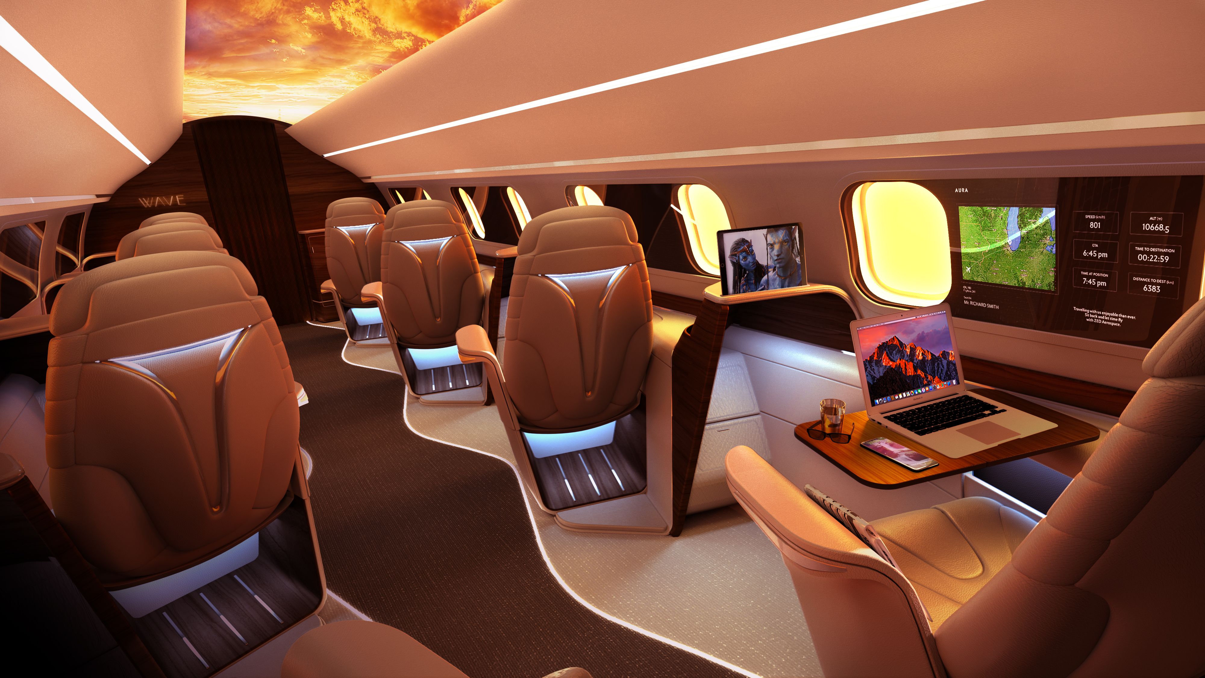 AURA reimagines air travel.