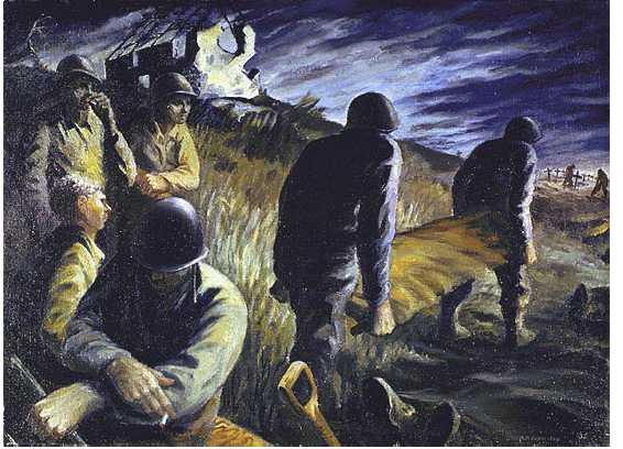 To the Burial Ground By Alexander P. Russo, 1944