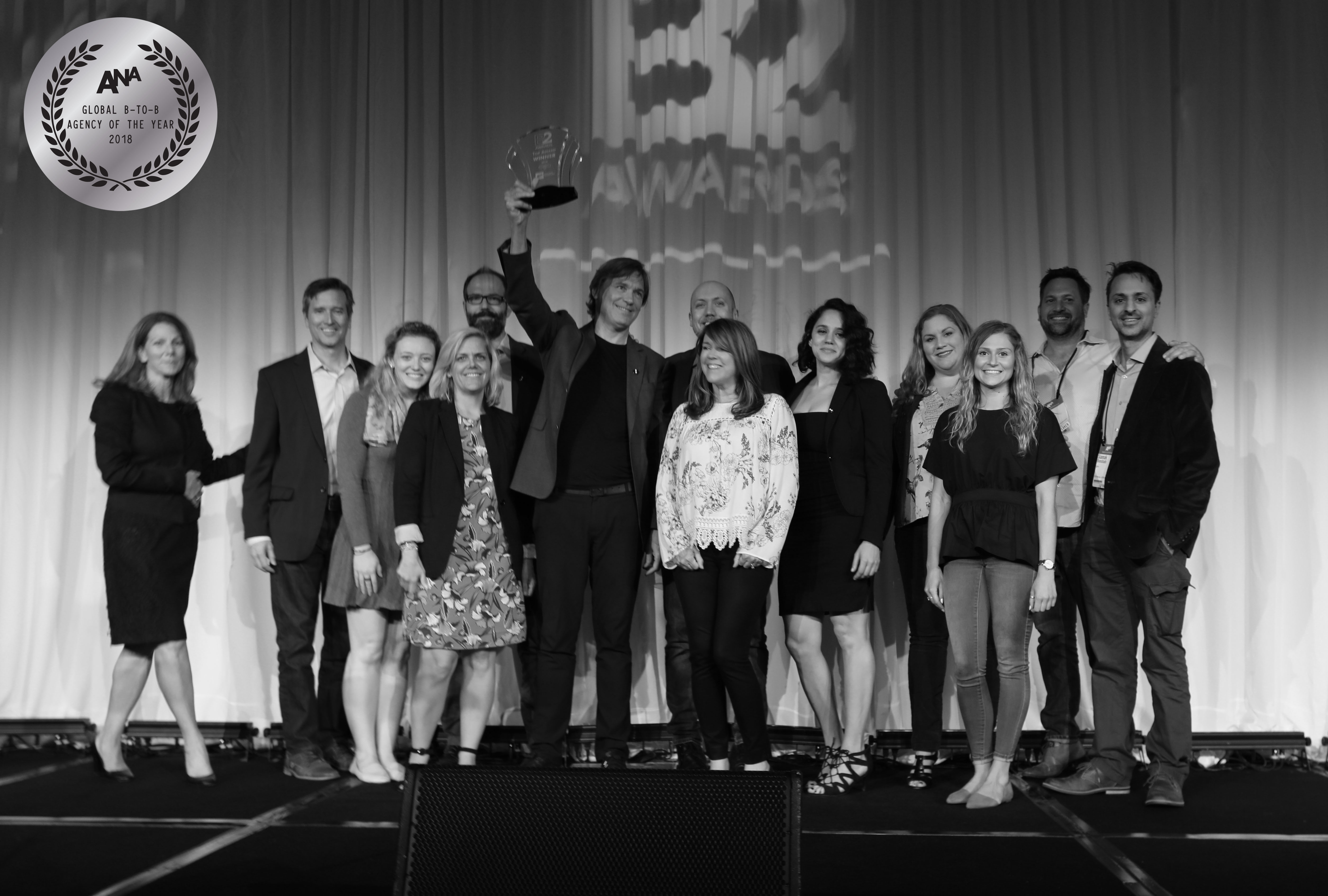 gyro has been named the 2018 Global B2B Agency of the Year by the Association of National Advertisers (ANA)