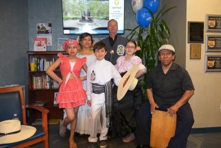 Corazón Peruano school students who performed at Queens Medical Associates Strike Out Cancer Day