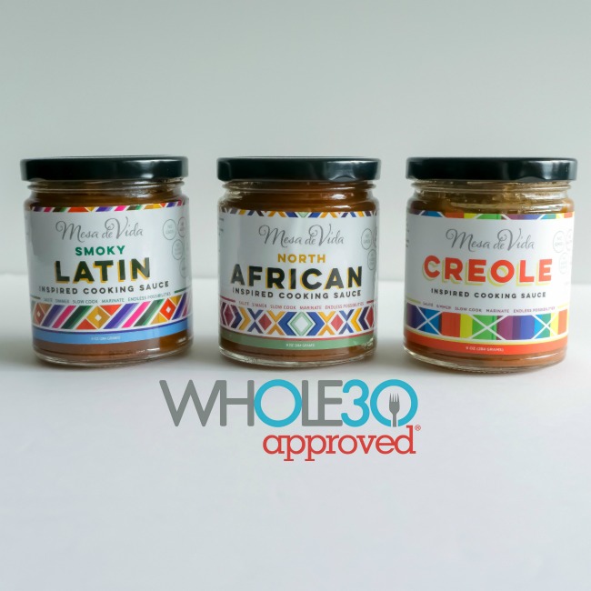 Mesa de Vida Whole30 Approved Healthy Gourmet Cooking Sauces