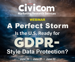 Civicom Marketing Research Services Webinar on Is the United States Ready GDPR Data Protection in Market Research