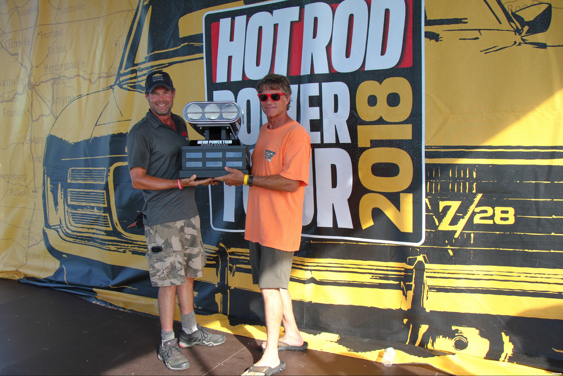 Jim Holloway of Mothers Polish pilots Callaway SC757 AeroWagen; wins Hot Rod Power Tour Sponsor Shootout
