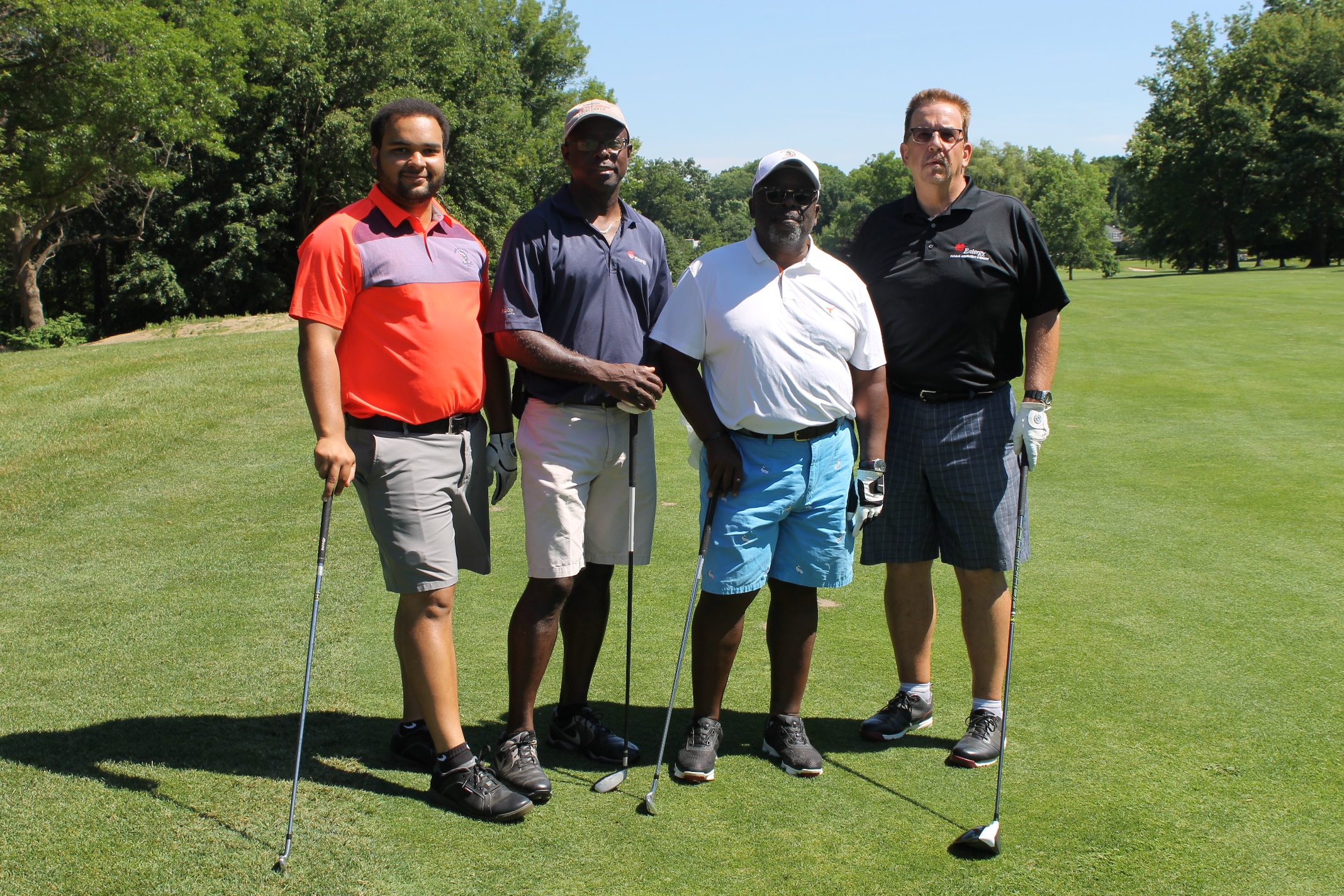 The Entergy foursome at Hospice of Westchester’s 16th Annual Golf Invitational at Westchester Hills Golf Club in White Plains on Tuesday, June 19.