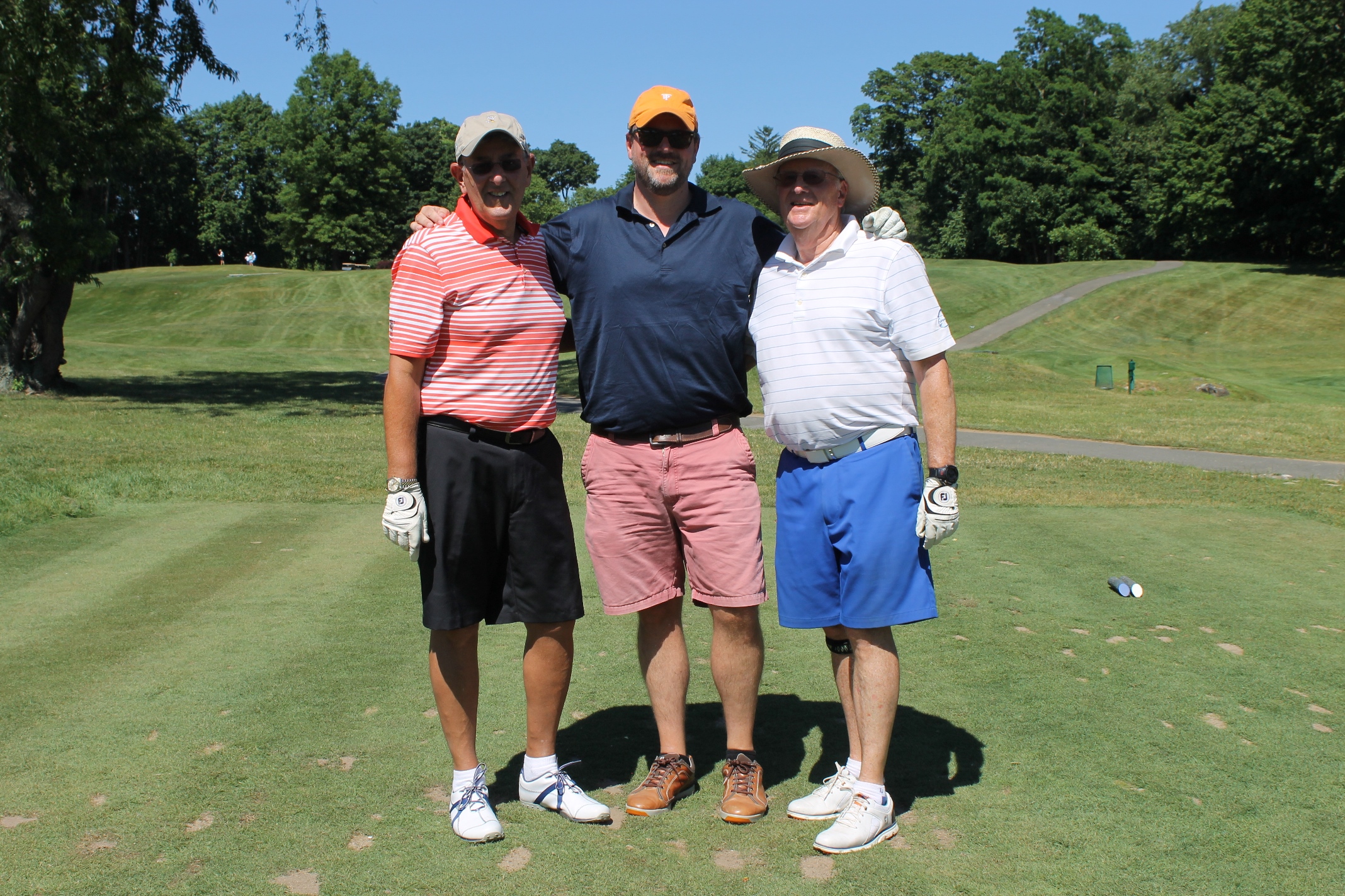 The Hildegarde D. Becher Foundation Inc. group at Hospice of Westchester’s 16th Annual Golf Invitational at Westchester Hills Golf Club in White Plains on Tuesday, June 19.