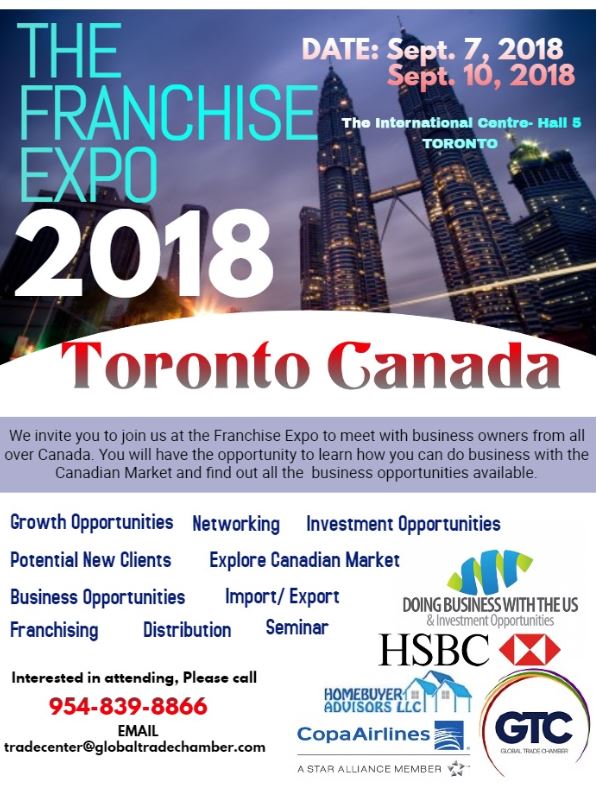Franchise Expo in Toronto, Canada