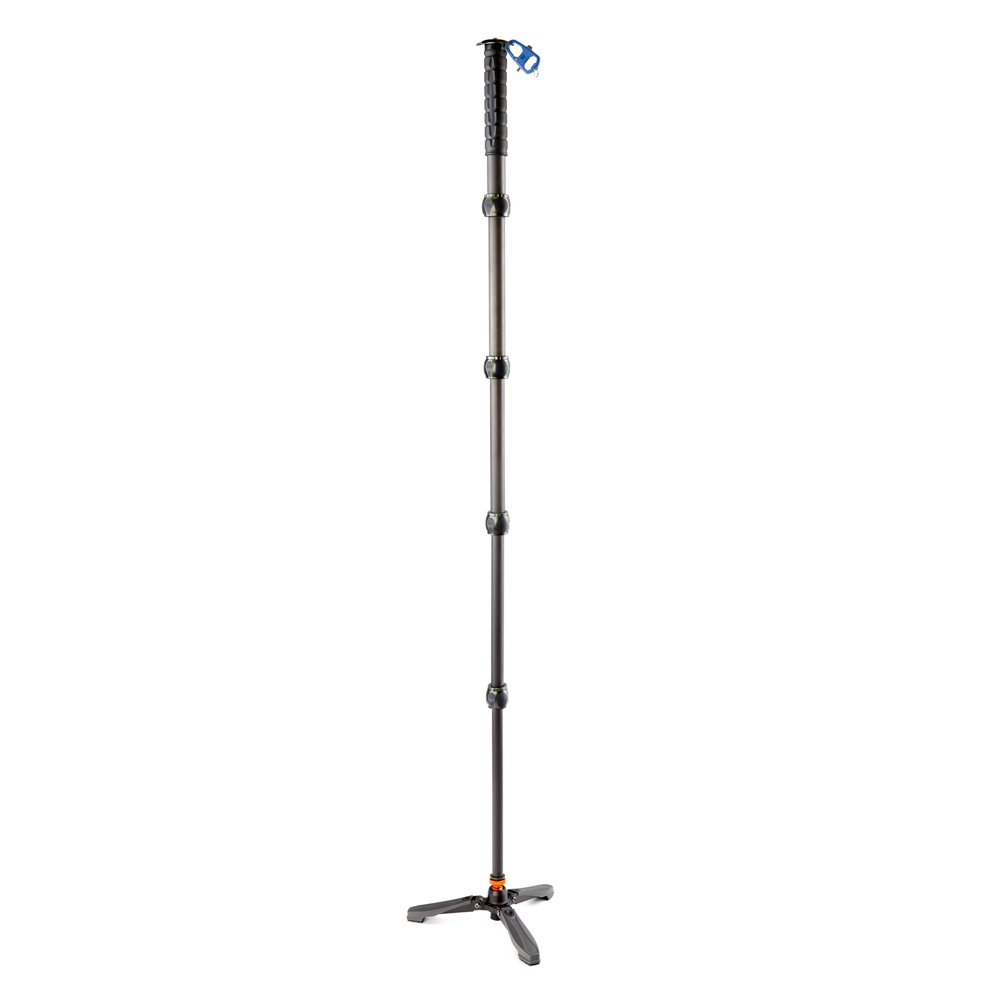 3 Legged Thing Alan Professional Carbon Fibre Monopod with Docz foot stabiliser