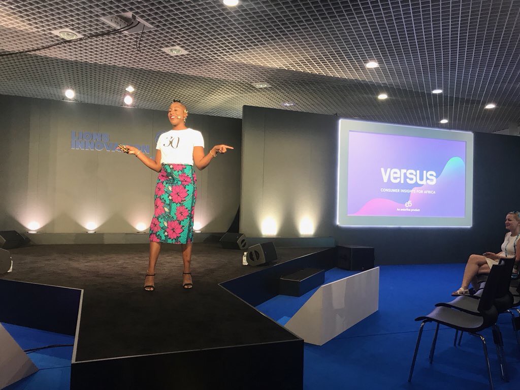 Chika Uwazie on Lions Innovation Stage