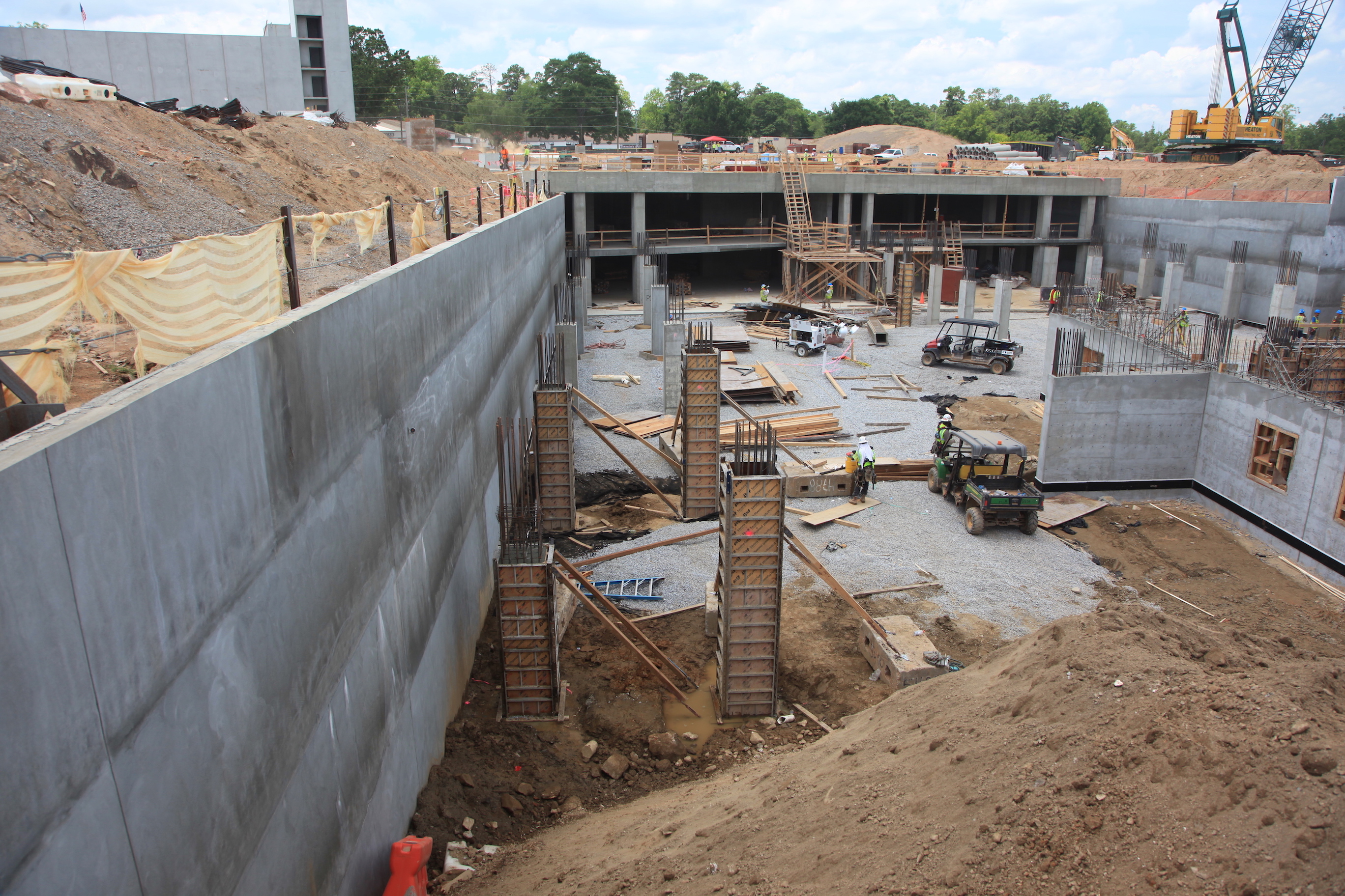 New center for Sandy Springs: The City Springs project architect specified Penetron crystalline technology for the underground parking garage and basement of the arts center and town office building.