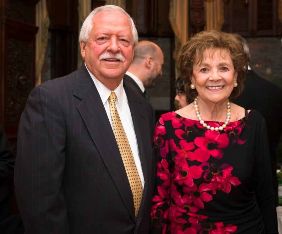 Thomas Lupo, Past President, Order Sons and Daughters of Italy in America with Chivalry Award  Honoree Matilda Cuomo