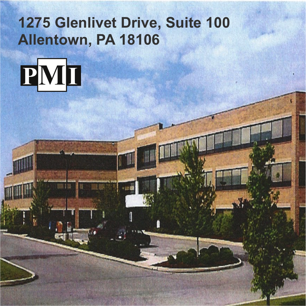 PMI's Allentown, PA Offices at 1275 Glenlivet Drive
