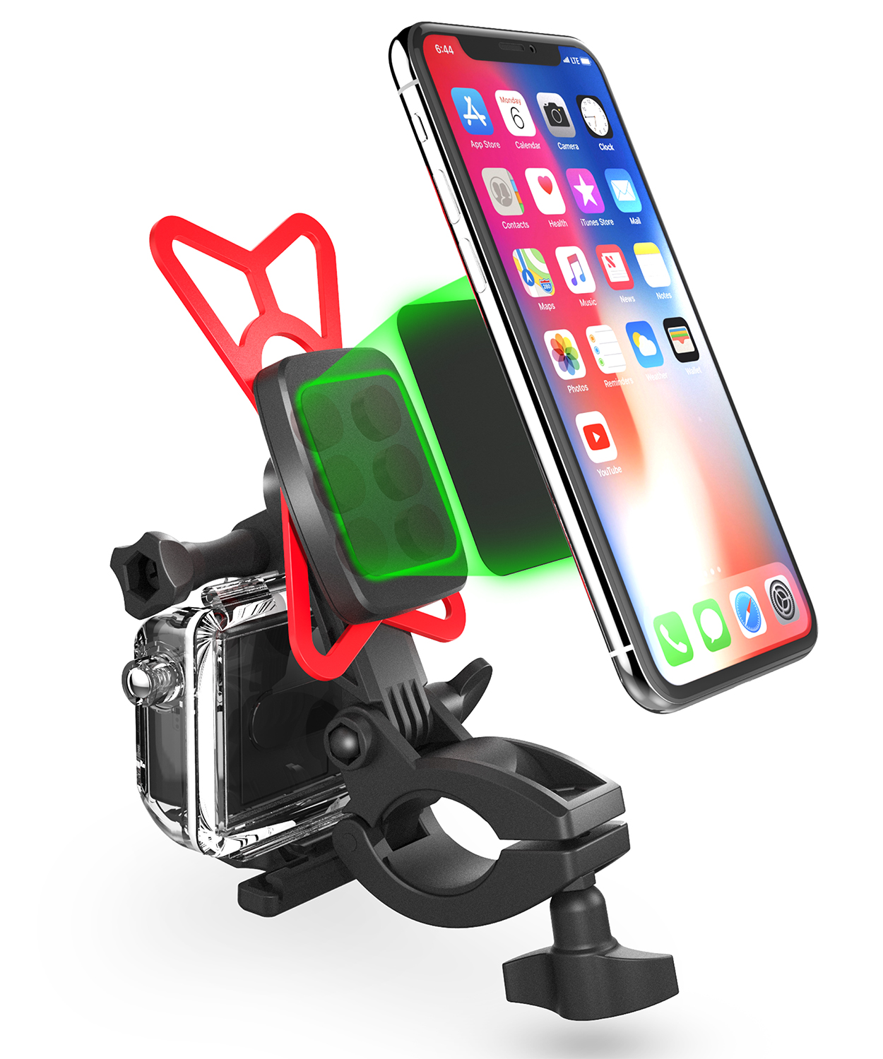 Vena's New Magnetic Bike Smartphone and Action Camera Mount
