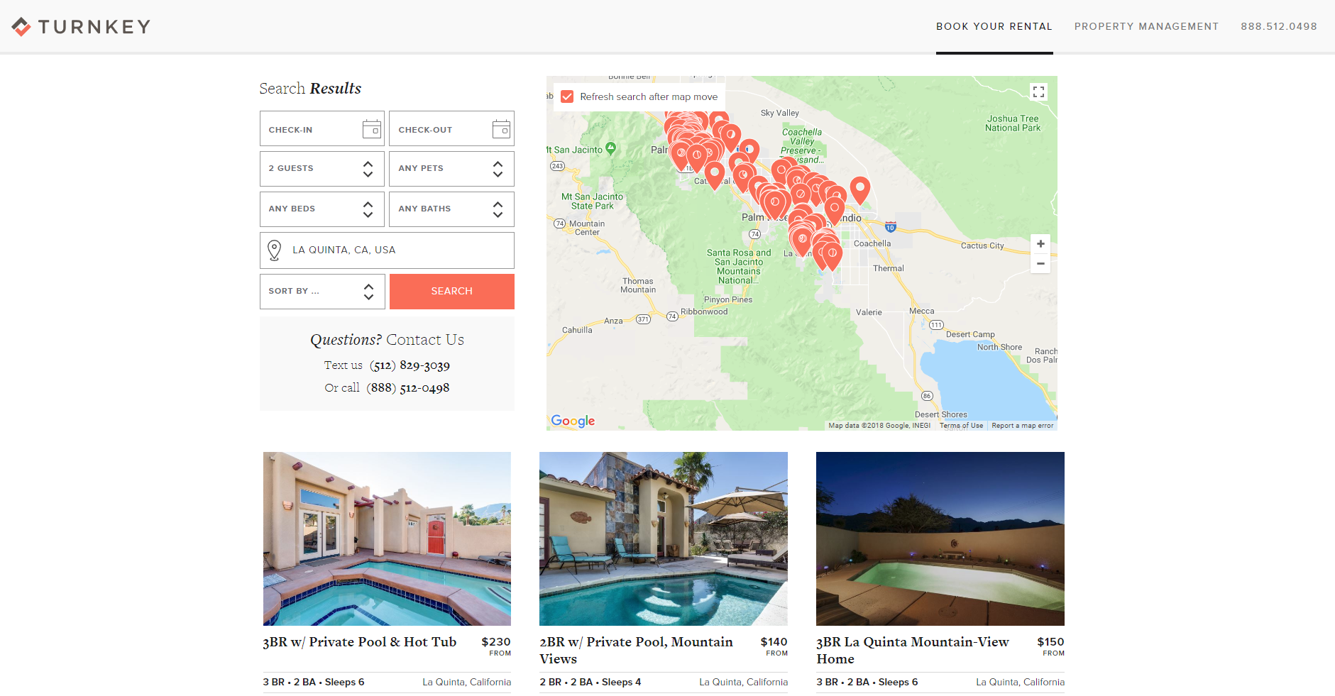 Turnkey search result with the same La Quinta listing