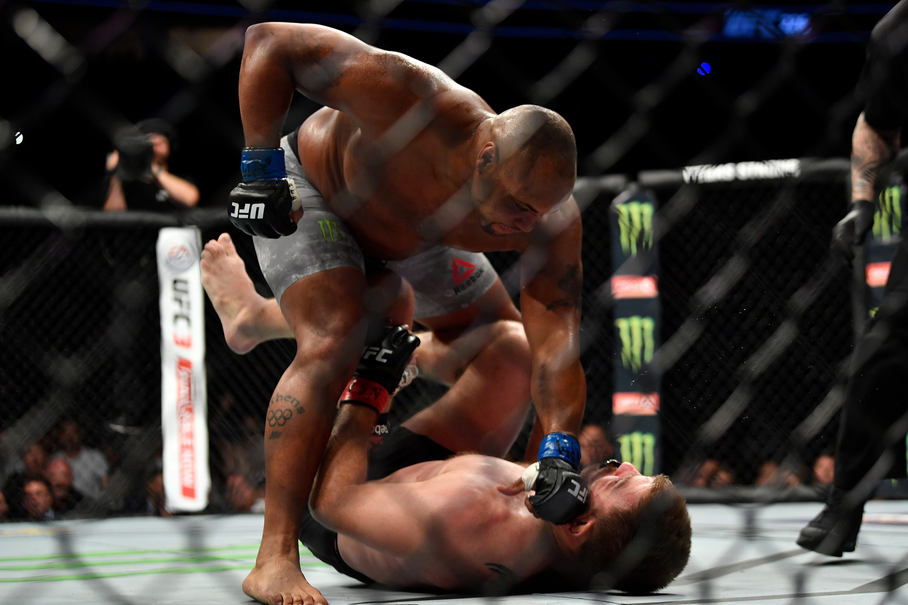 Monster Energy’s Daniel Cormier Knock’s Out Stipe Miocic for Heavyweight Ti...