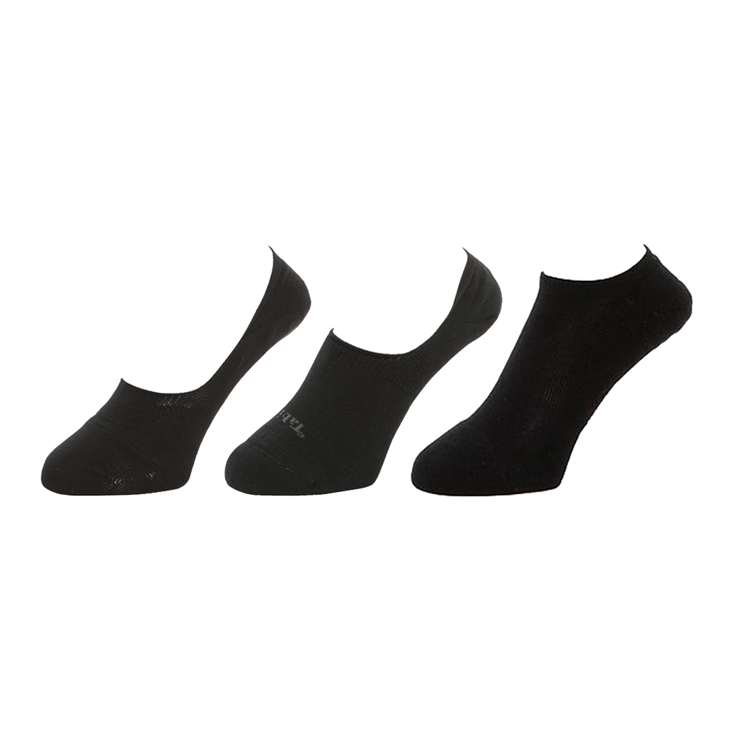 Tabio Men’s No-Show Socks 3-Pair Variety Pack