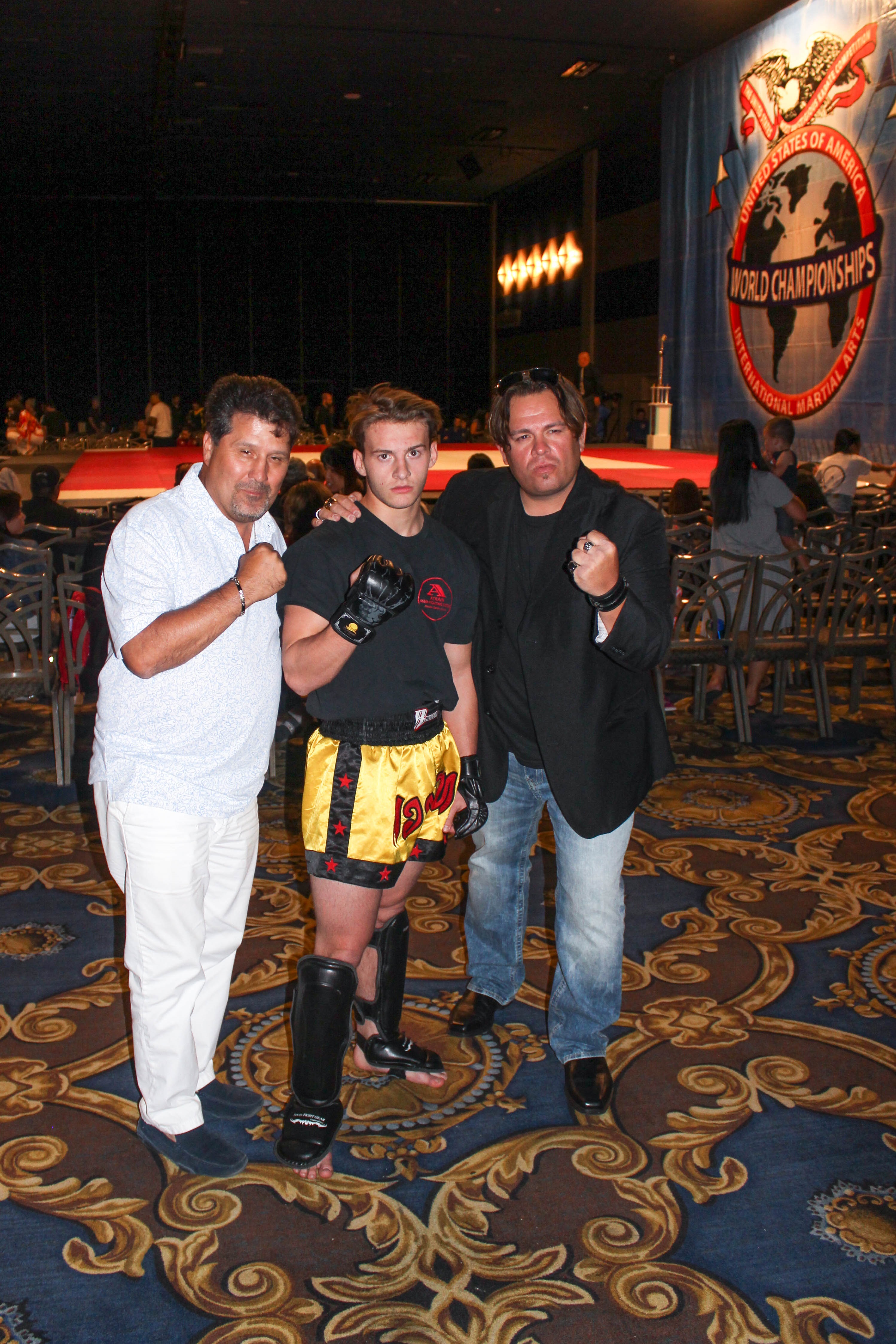 Former Pro Boxer Alan Santana, Nick Appello,  ‘World Grand Champion’ and Coach Anthony Appello