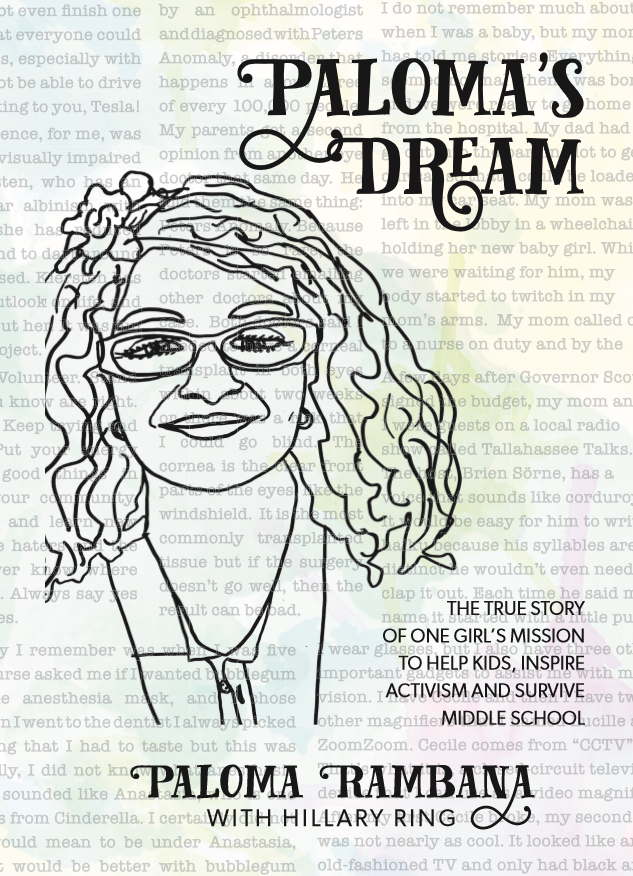 The front cover of “Paloma’s Dream"