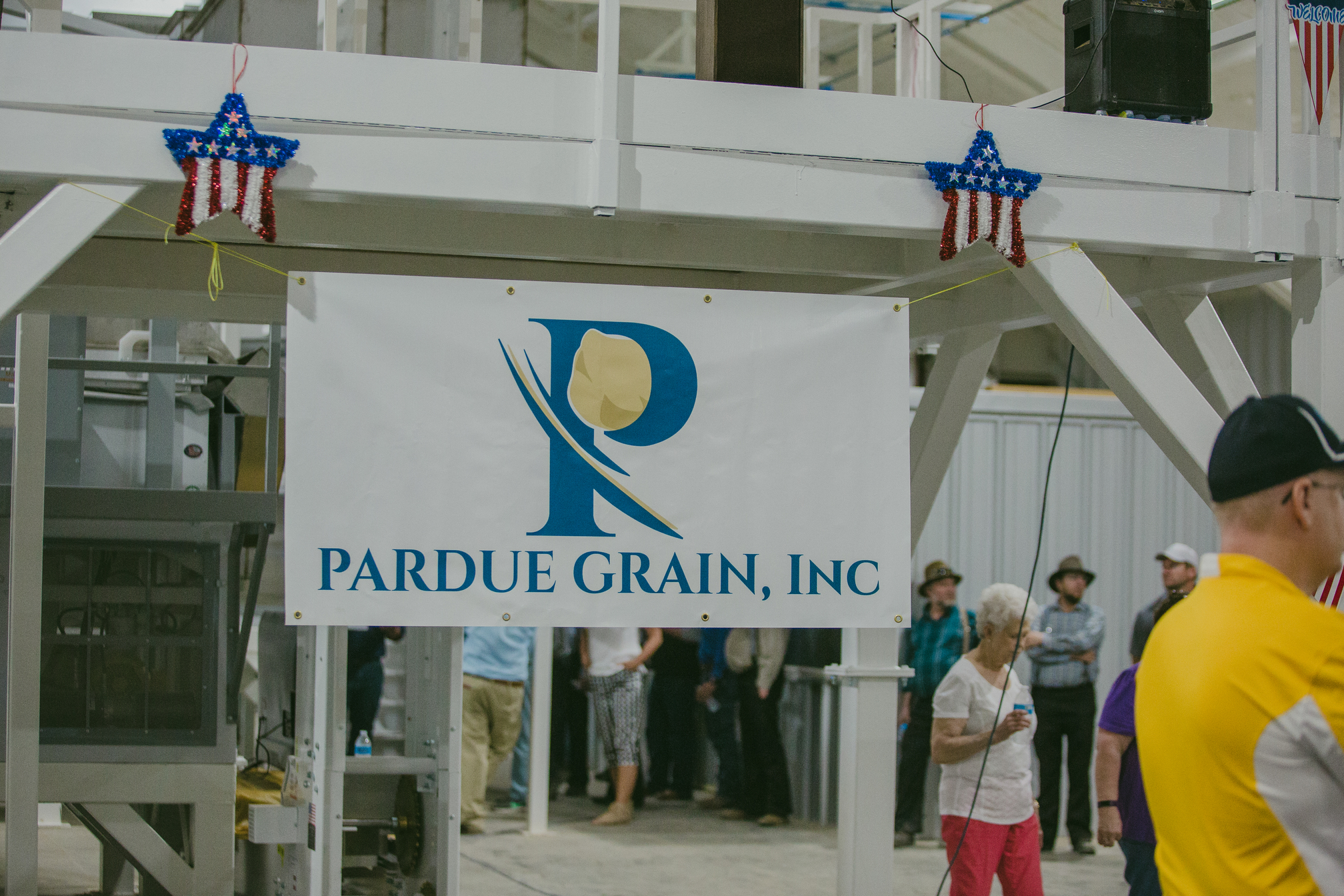 Pardue Grain's new facility will expand its sorting, sizing, cleaning and bagging capabilities. Photo Credit: Amber Fern