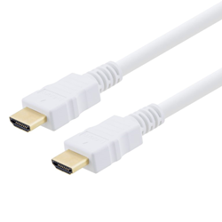 High Speed HDMI Cable Assemblies with White Jackets