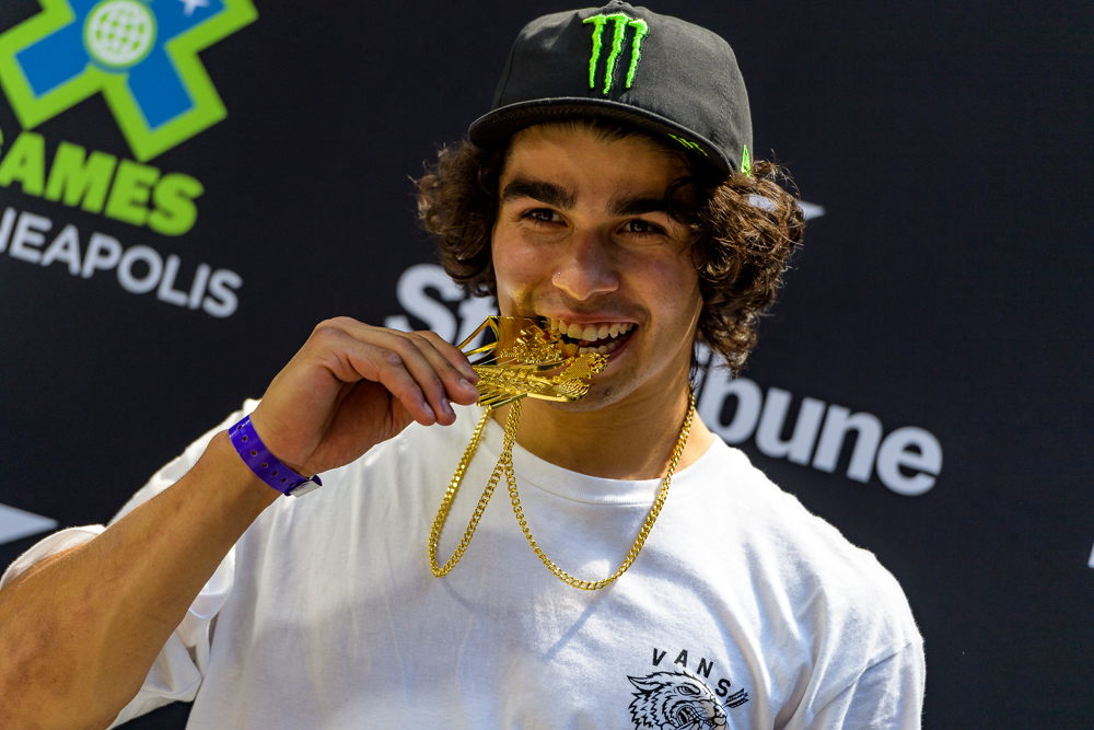 Monster Energy's Kevin Peraza (last year's gold winner) Will Compete in BMX Park at X Games Minneapolis 2018
